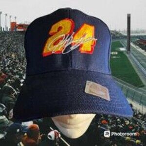 NASCAR Jeff Gordan 24 Adjustable‎ Hat NAVY